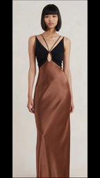 Bec and Bridge Kehlani V Maxi Dress