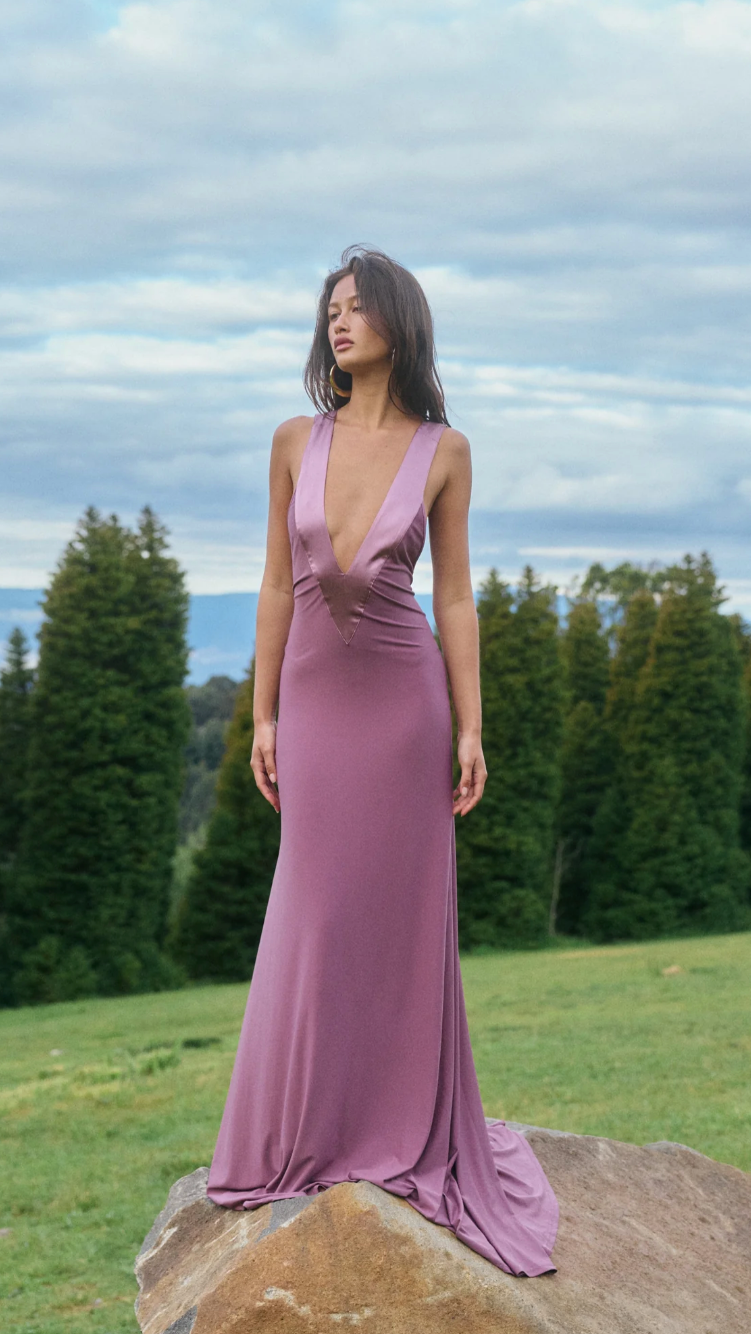 Ance Gria Rosa Gown