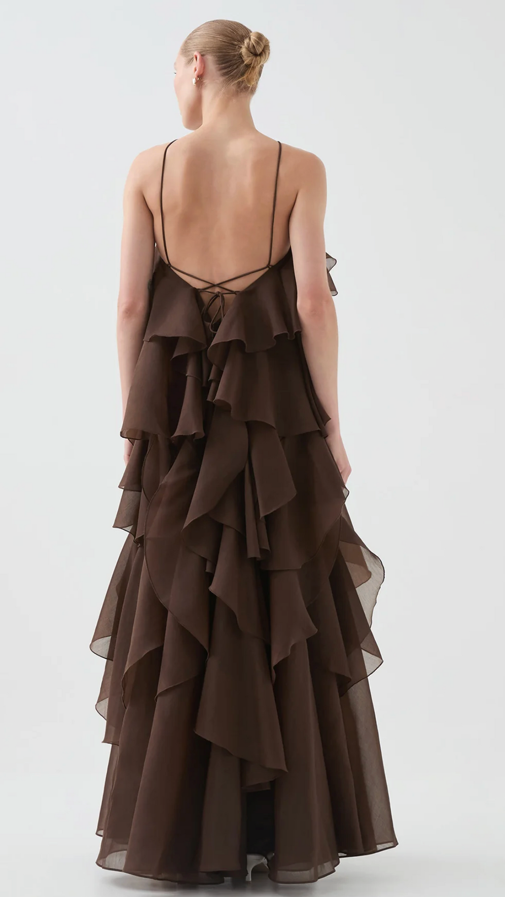Aje Pandorea Layered Maxi Dress