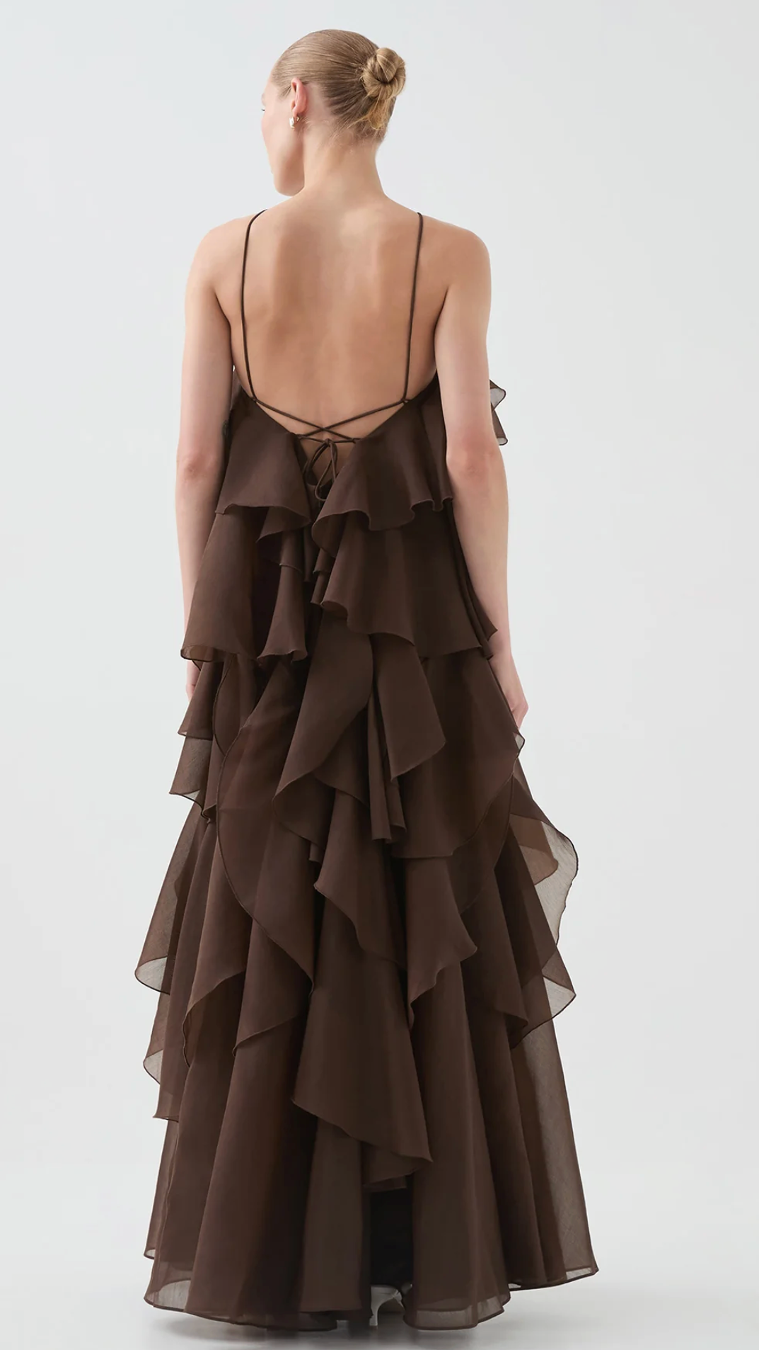 Aje Pandorea Layered Maxi Dress