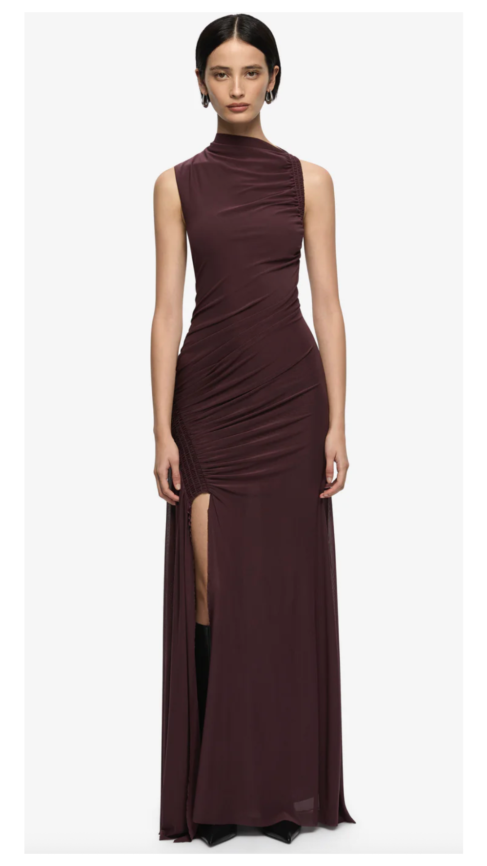 Bec and Bridge Marabou Maxi Dress