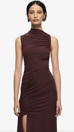 Bec and Bridge Marabou Maxi Dress