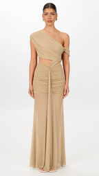 Jefre Sei Zimi Mesh Maxi Dress